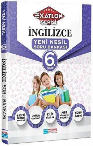 6. Sınıf Exatlon Serisi İngilizce Yeni Nesil Soru Bankası - 1