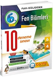 6. Sınıf Fen Bilimleri 10 Deneme Sınavı - 1