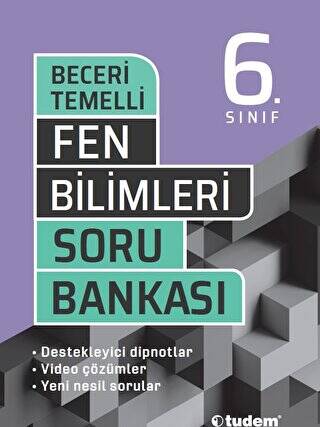 6. Sınıf Fen Bilimleri Beceri Temelli Soru Bankası - 1