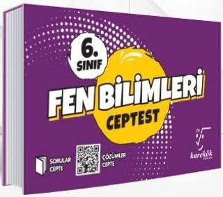 6. Sınıf Fen Bilimleri Cep Test - 1