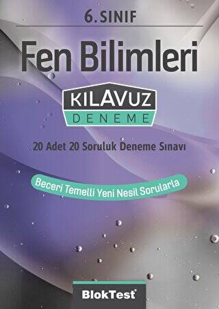 6. Sınıf Fen Bilimleri Kılavuz Deneme - 1