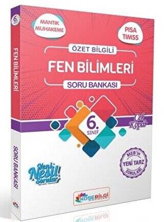 6. Sınıf Fen Bilimleri Özet Bilgili Soru Bankası - 1