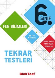 6. Sınıf Fen Bilimleri Tekrar Testleri - 1