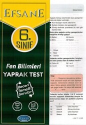 6. Sınıf Fen Bilimleri Yaprak Test - 1