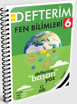 6. Sınıf Fen Bilimleri Defterim - 1