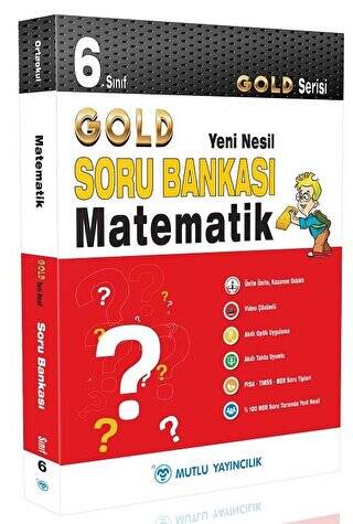 6. Sınıf Gold Yeni Nesil Matematik Soru Bankası - 1