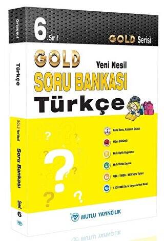 6. Sınıf Gold Yeni Nesil Türkçe Soru Bankası - 1