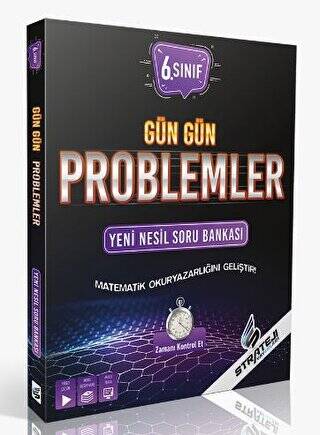 6. Sınıf Gün Gün Problemler Yeni Nesil Soru Bankası - 1