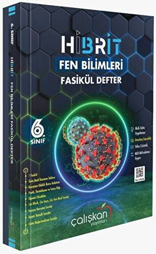 6. Sınıf Hibrit Fen Bilimleri Fasikül Defter - 1