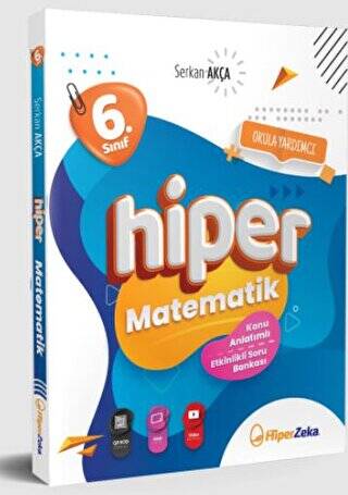 6. Sınıf Hiper Matematik Konu Anlatımlı & Etkinlikli Soru Bankası - 1