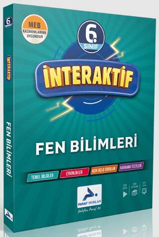 6. Sınıf İnteraktif Fen Bilimleri Soru Kütüphanesi - 1