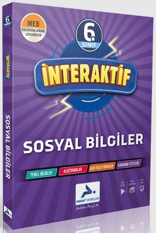 6. Sınıf İnteraktif Sosyal Bilgiler Soru Kütüphanesi - 1