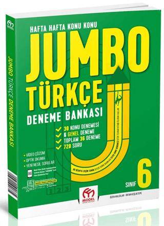 6. Sınıf Jumbo Türkçe Deneme Bankası - 1