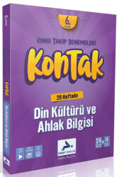 6. Sınıf Kontak Din Kültürü ve Ahlak Bilgisi Denemeleri - 1