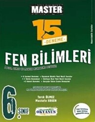 6. Sınıf Master Fen Bilimleri 15 Deneme - 1