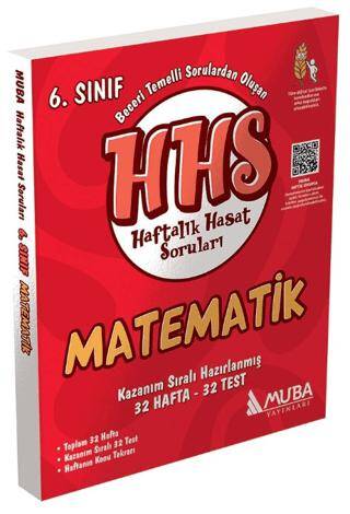 6. Sınıf Matematik Haftalık Hasat Soruları HHS - 1