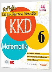 6. Sınıf Matematik KKD 44 Fasikül Haftalık Kazanım Kavrama Denemeleri - 1