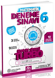 6. Sınıf Matematik Sınavın Şifresi Turbo 3 Genel 9 Sarmal Deneme Sınavı - 1