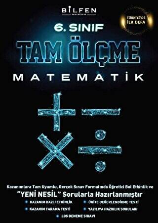 6. Sınıf Matematik Tam Ölçme Soru Bankası - 1