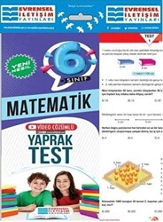 6. Sınıf Matematik Yeni Nesil Video Çözümlü Yaprak Test - 1