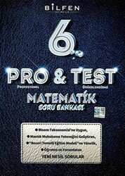 6. Sınıf Matemtik Pro ve Test Soru Bankası - 1