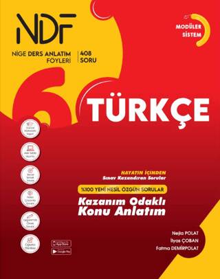 6. Sınıf Ndf Kazanım Odaklı Konu Anlatım - 1