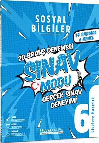 6. Sınıf Sosyal Bilgiler Deneme - 1