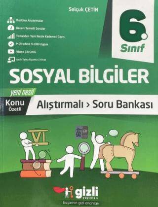 6. Sınıf Sosyal Bilgiler Konu Özetli Araştırmalı Soru Bankası - 1