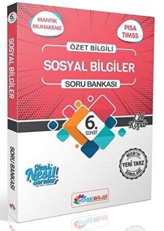 6. Sınıf Sosyal Bilgiler Özet Bilgili Soru Bankası - 1