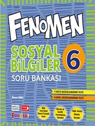 6. Sınıf Sosyal Bilgiler Soru Bankası Fenomen Okul Yayınları - 1