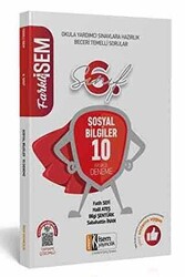 6. Sınıf Sosyal Bilgiler Tamamı Çözümlü 10 Fasikül Deneme - 1