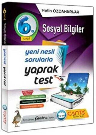 6. Sınıf Sosyal Bilgiler Yaprak Test - 1