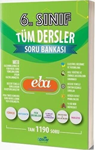 6. Sınıf Tüm Dersler Soru Bankası - 1