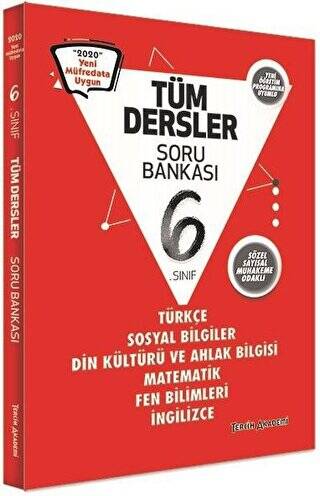 6. Sınıf Tüm Dersler Soru Bankası - 1