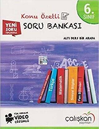 6. Sınıf Tüm Dersler Soru Bankası - 1