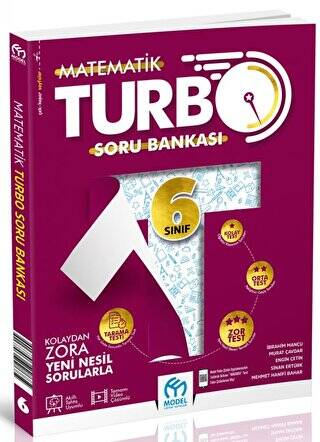 6. Sınıf Turbo Matematik Soru Bankası - 1