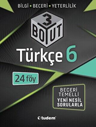 6. Sınıf Türkçe 3 Boyut - 1