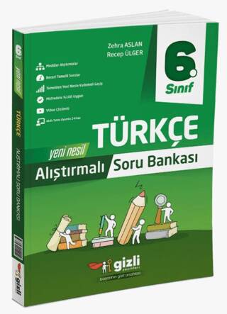 6. Sınıf Türkçe Araştırmalı Soru Bankası - 1