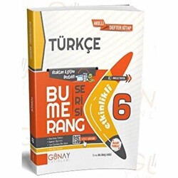 6. Sınıf Türkçe Bumerang Serisi Etkinlikli Akıllı Defter - 1