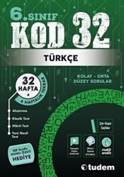 6. Sınıf Türkçe Kod 32 Tekrar Testleri - 1