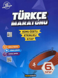 6. Sınıf Türkçe Maratonu Konu Özetli - Etkinlikli Kitap - 1