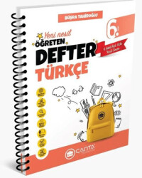 6. Sınıf Türkçe Okula Yardımcı Öğreten Defter - 1