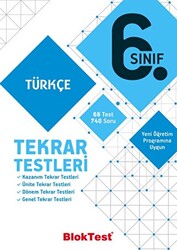 6. Sınıf Türkçe Tekrar Testleri - 1