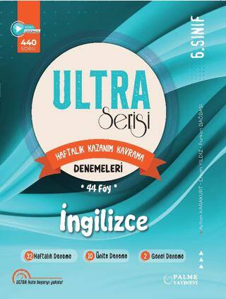 6. Sınıf Ultra Serisi İngilizce Denemeleri 44 Föy - 1