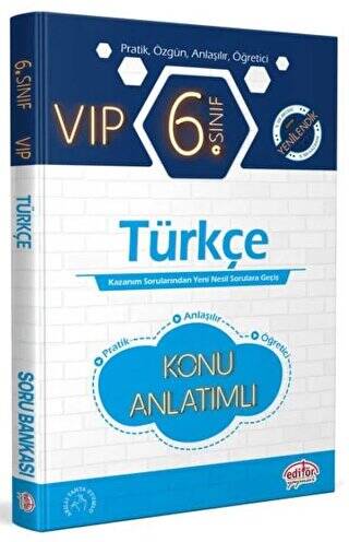 6. Sınıf VIP Türkçe Konu Anlatımlı - 1