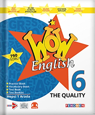 6. Sınıf Wow English The Quality Fenomen Okul - 1