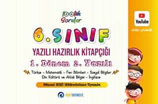 6. Sınıf Yazılı Hazırlık Kitapçığı 1. Dönem 2. Yazılı - 1