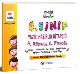 6. Sınıf Yazılı Hazırlık Kitapçığı 2. Dönem 1. Yazılı - 1