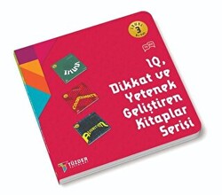 6+ Yaş Seti IQ Dikkat ve Yetenek Geliştiren Kitaplar Serisi Level 3 - 1