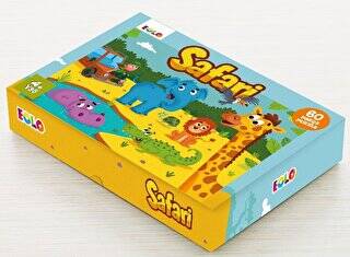 60 Parça Puzzle - Safari - 1